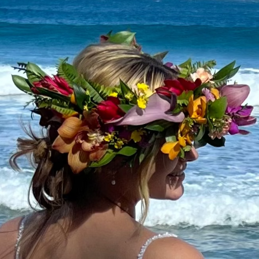 Lei Po'o (Flower Crown)